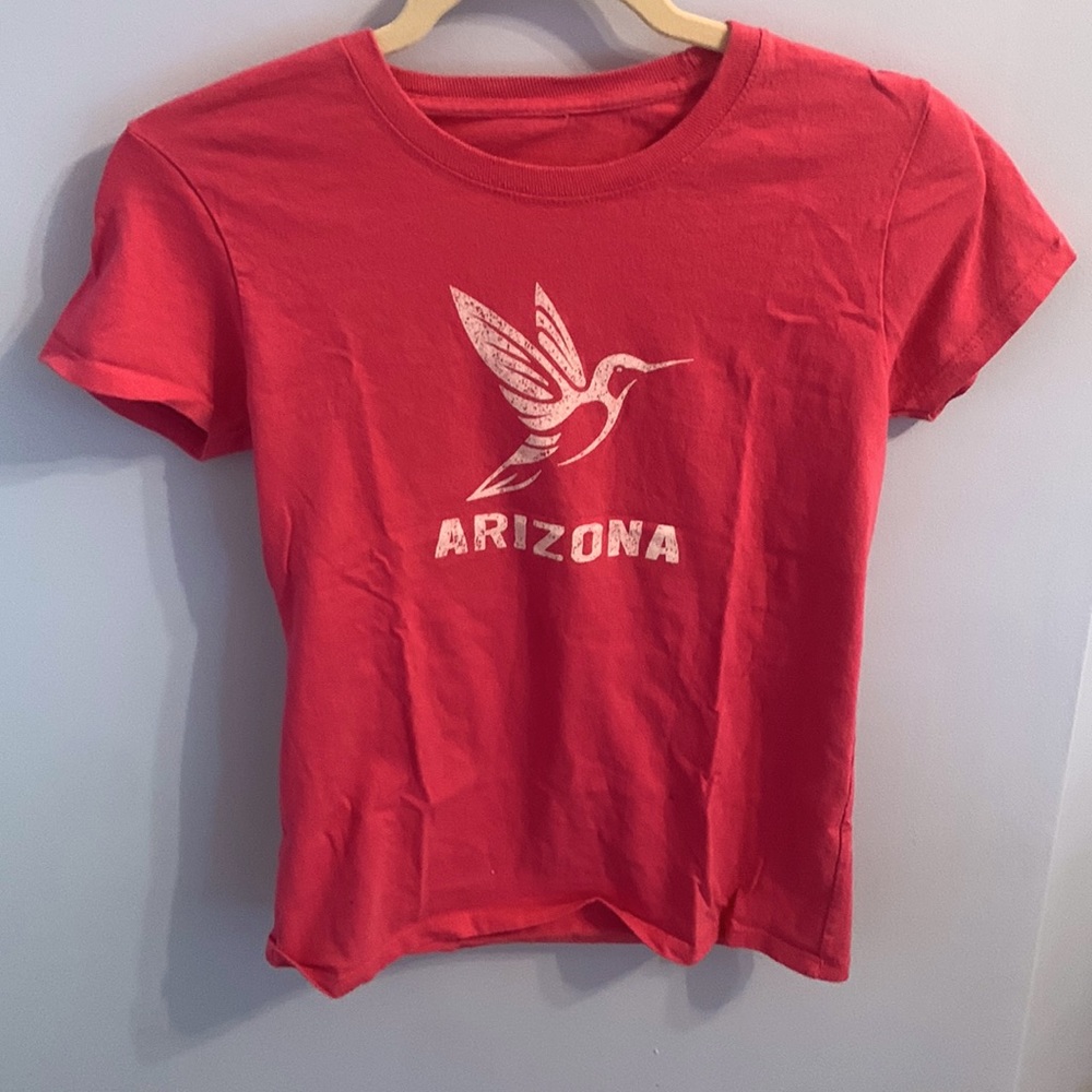 Womens pink arizona shirt